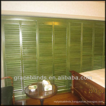 2.5' blade Z frame timber plantation shutters